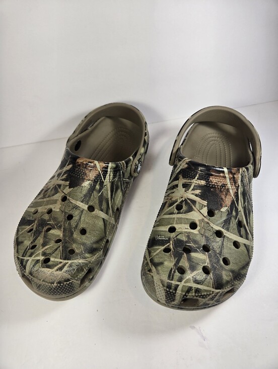 CROCS Other - Crocs Unisex Classic Realtree Clog Mens Sz 8 Womens Sz 10 Slip On Advantage Camo